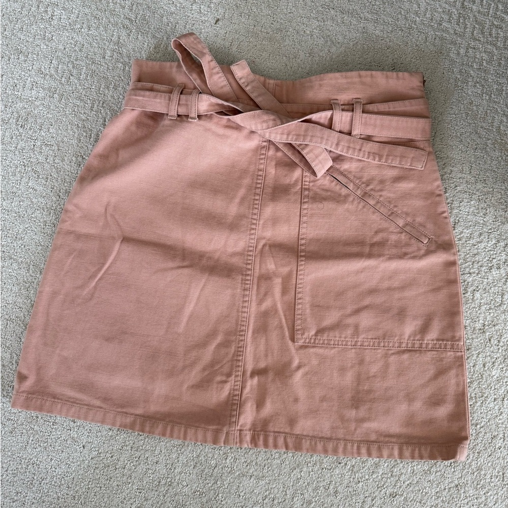 Nude Burberry Skirt Cotton